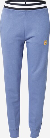 NIKE Конический (Tapered) Спортивные штаны в Синий: спереди