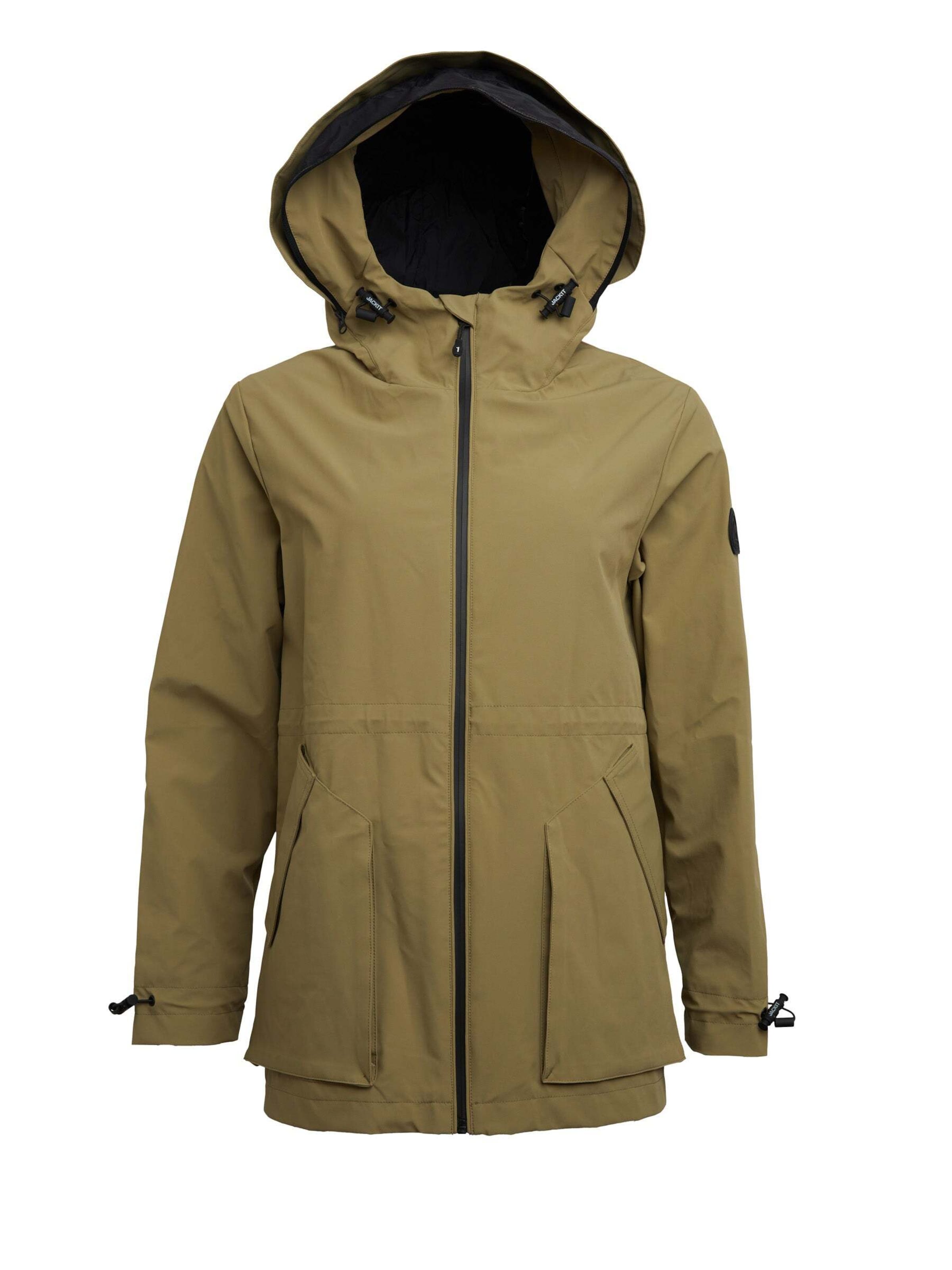 JACK1T Funktionsjacke 'Helio' in Grün: Vorderseite