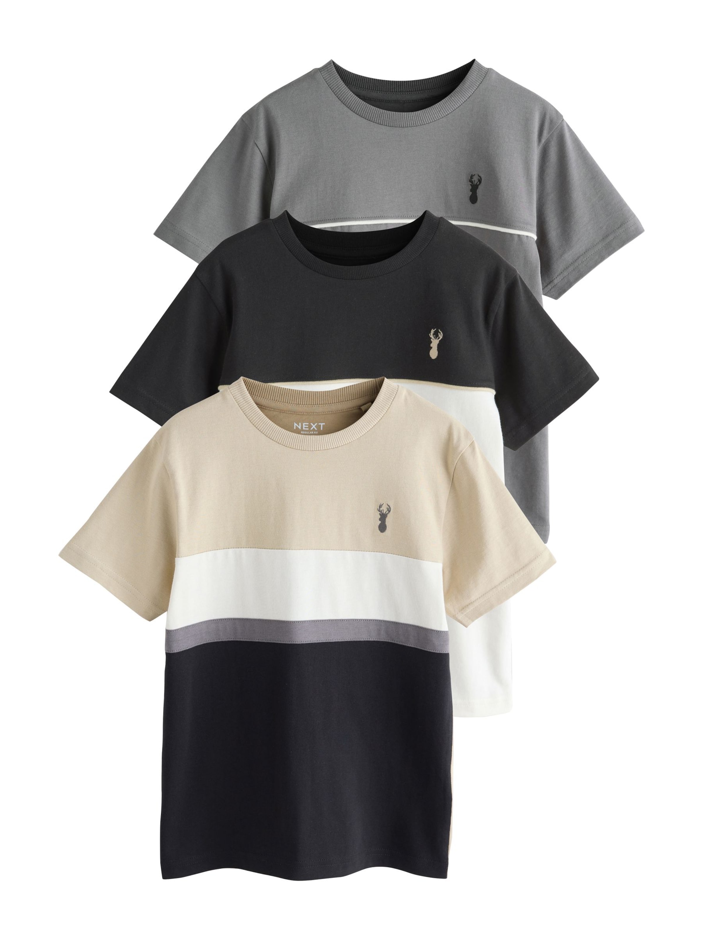 Next Футболка в Серый: спереди