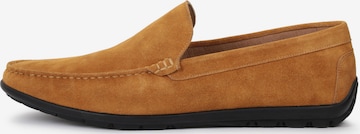 Kazar Moccasins in Brown: front