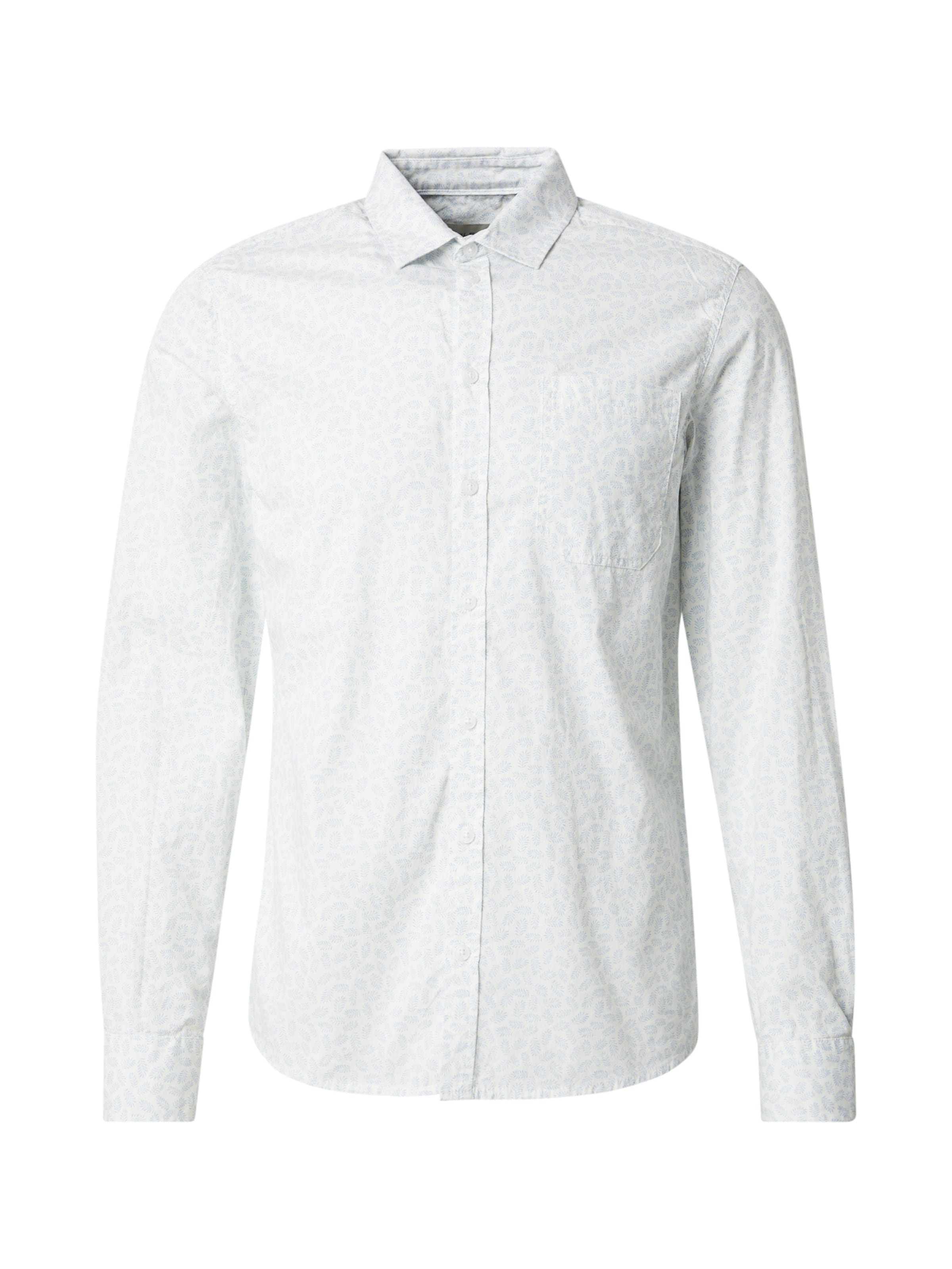 BLEND Rovný strih Košeľa 'BHAGGE' - Biela: predná strana