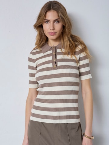 Pullover ' BonnyCC ' di co'couture in marrone: frontale