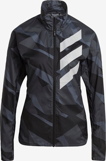 adidas Terrex Outdoor Jacket 'TERREX Parley Agravic' in Grey / Black, Item view