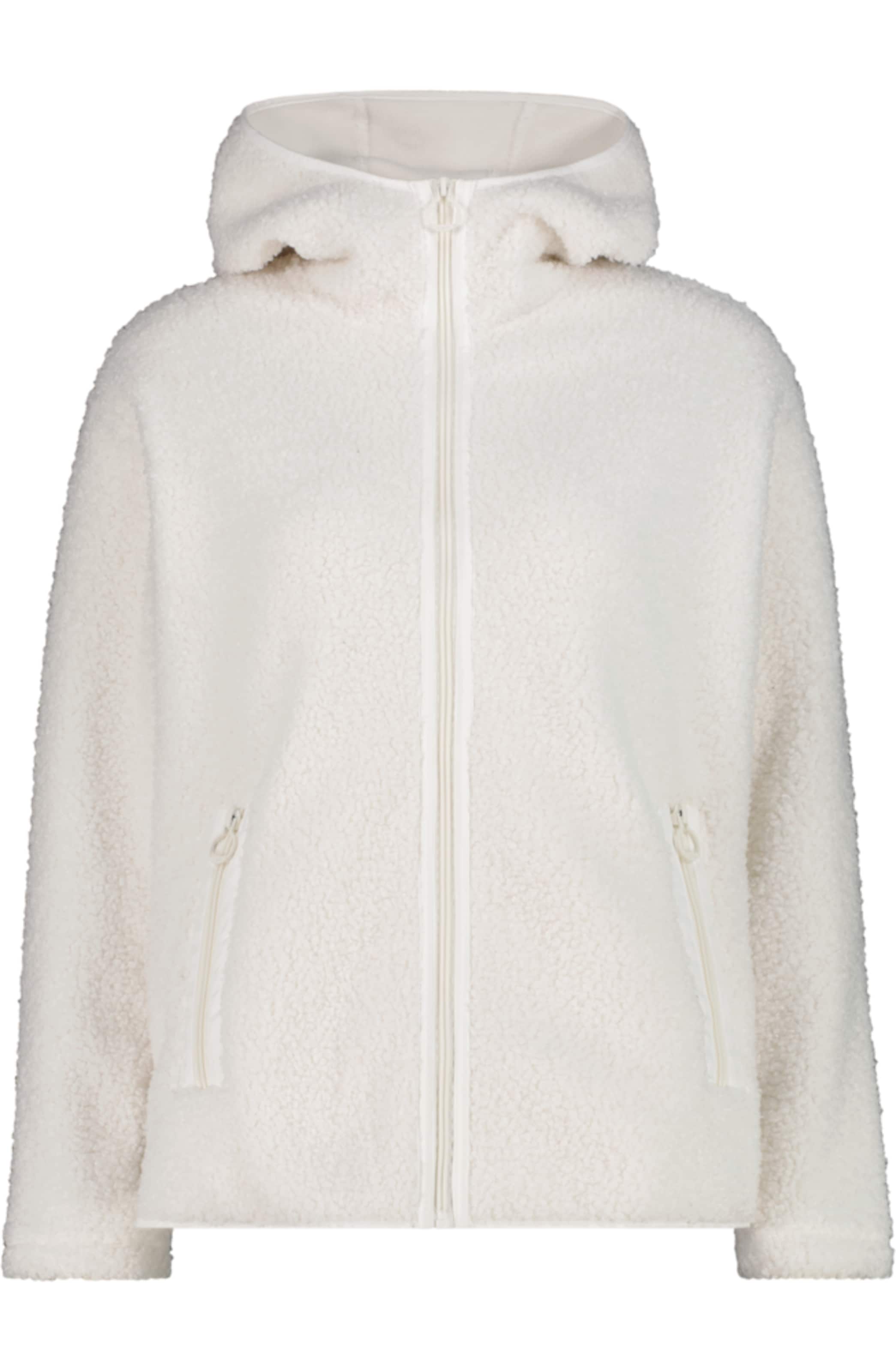 CMP Between-Season Jacket in White: front