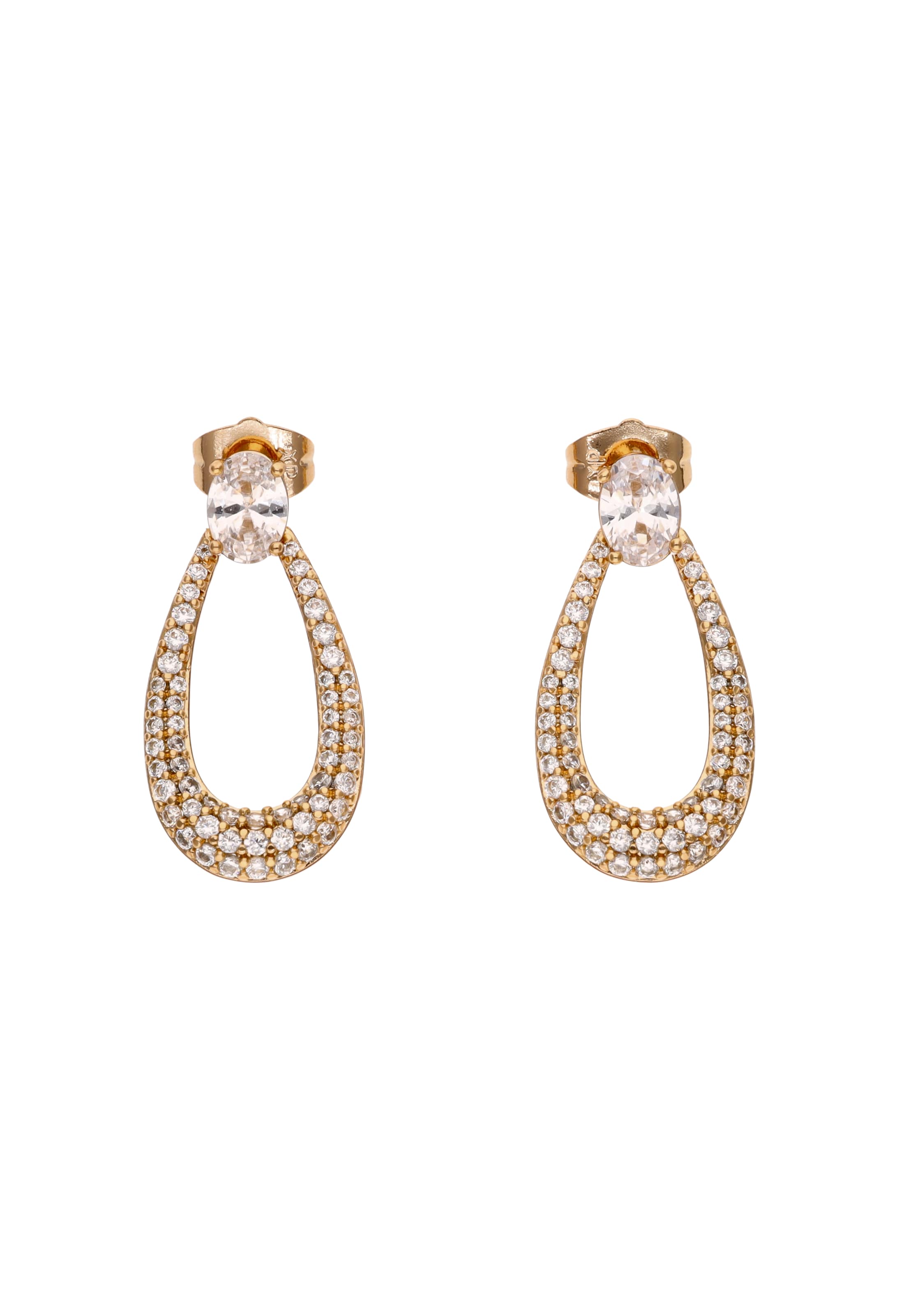 usha FESTIVAL Earrings in Gold: front