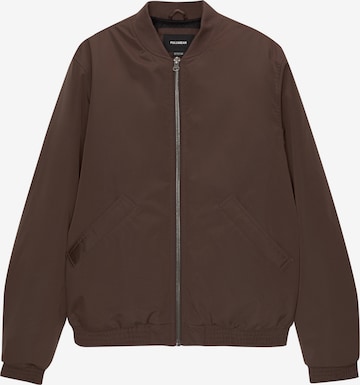 Pull&Bear Between-season jacket in Brown: front