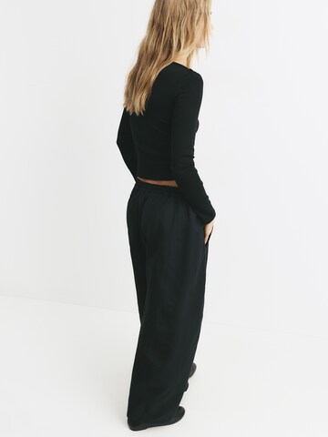 Pull&Bear Majica | črna barva