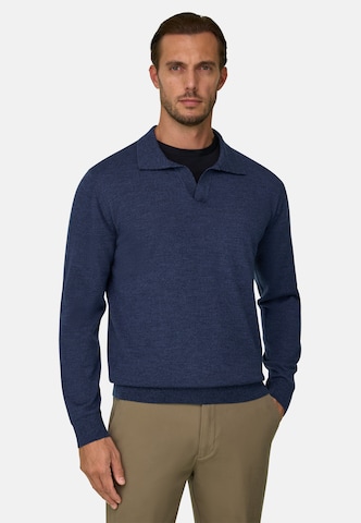 Boggi Milano Pullover in Blau: Vorderseite