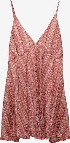 Pull&BearLjetna haljina - crvena boja: prednji dio