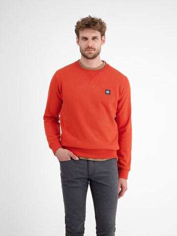LERROS Sweatshirt 'Urbaner' in Rood: voorkant