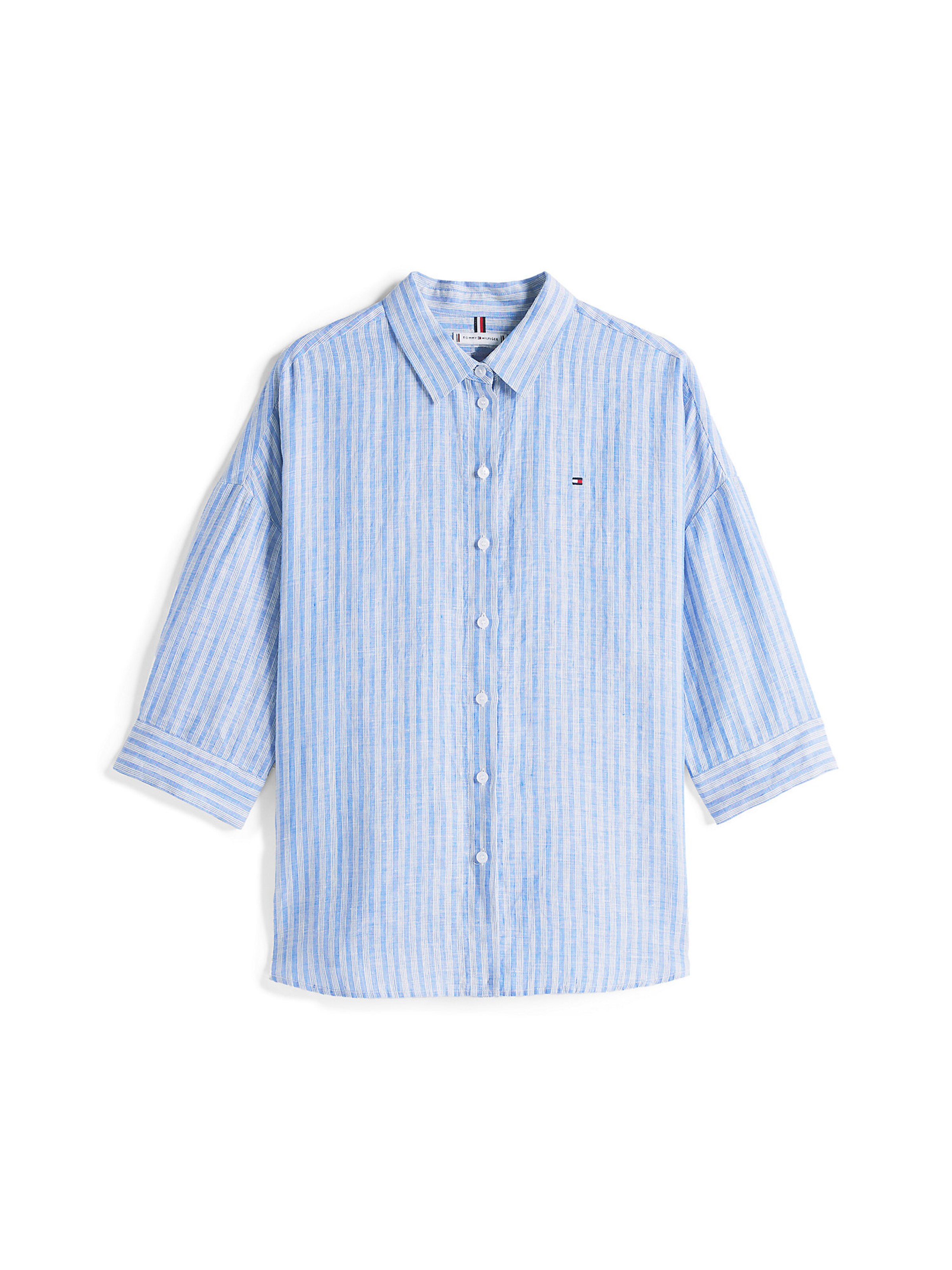 TOMMY HILFIGER Bluse in Blau: Vorderseite