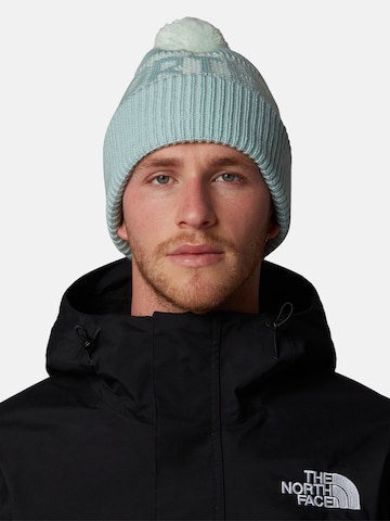THE NORTH FACE Beanie in Blue: front