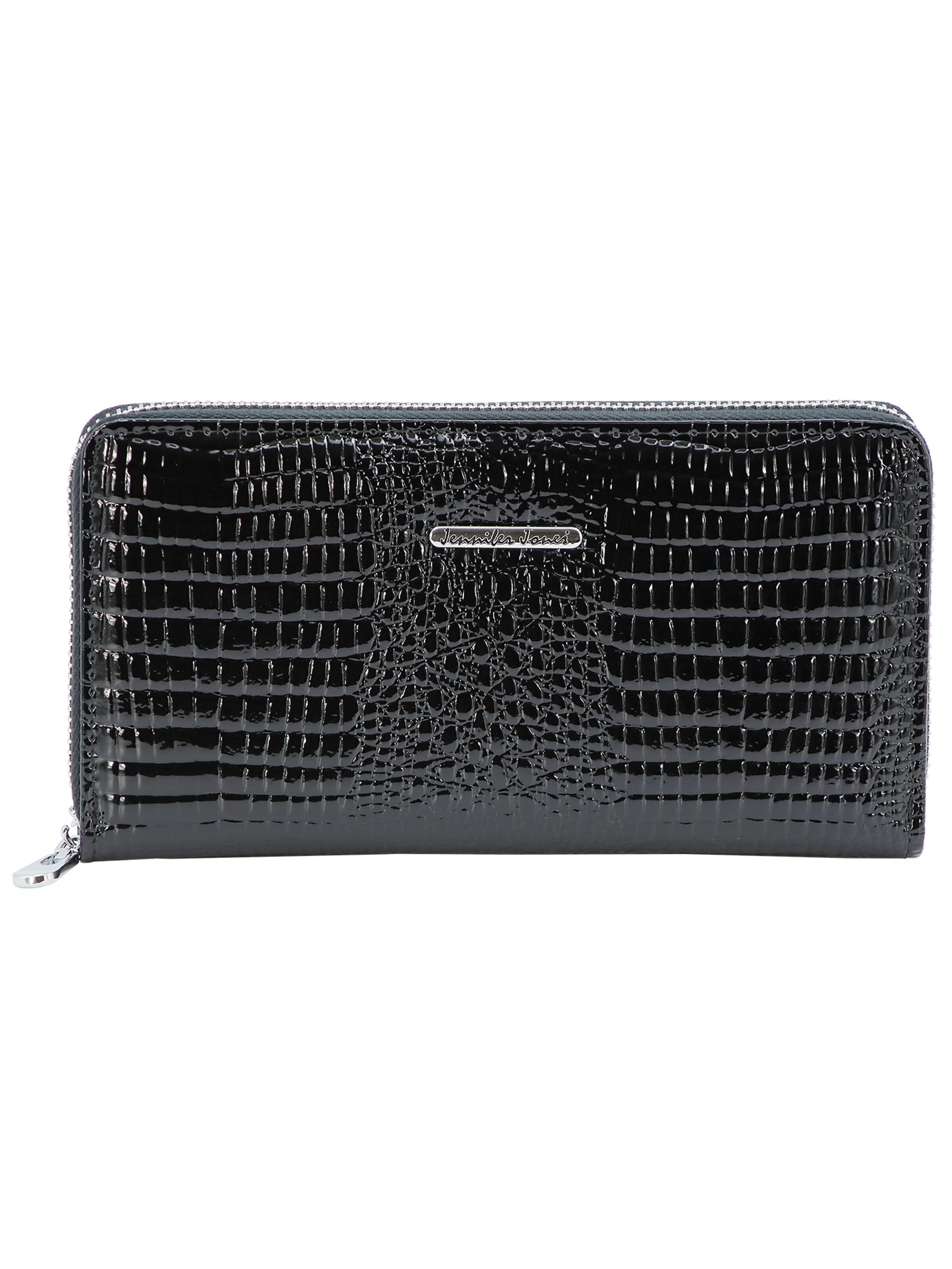 Jennifer Jones Portemonnaie‌‌‌‌ in Schwarz: Vorderseite