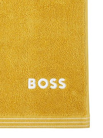 BOSS Home Towel 'EDGE' in Yellow