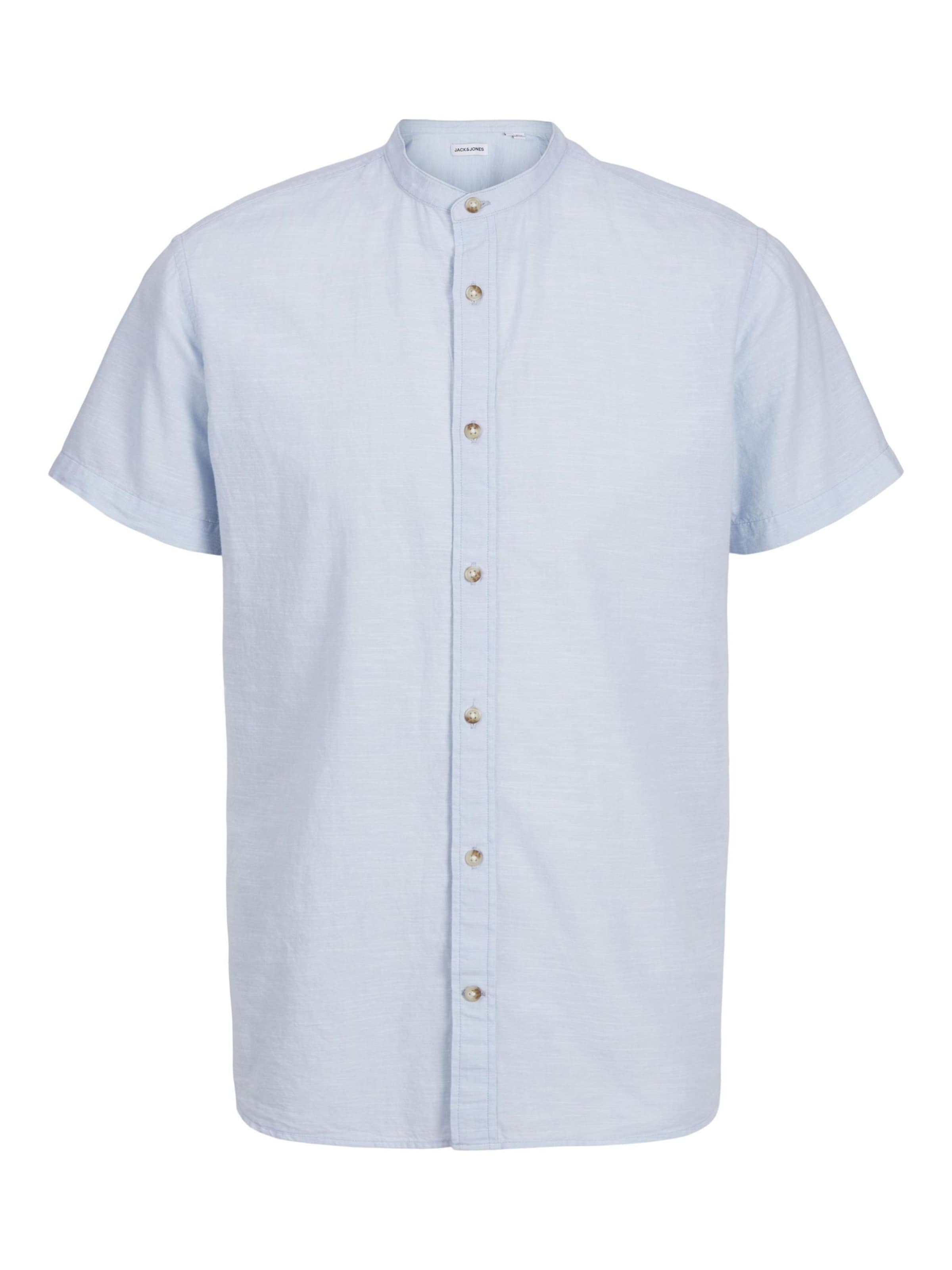 Coupe regular Chemise JACK & JONES en bleu : devant