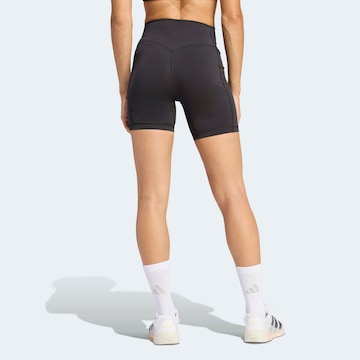 ADIDAS PERFORMANCE Skinny Pants in Grey