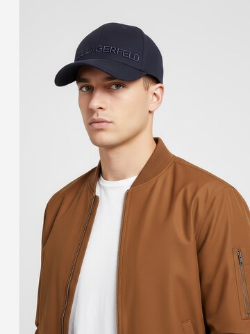 Casquette '805614' Karl Lagerfeld en bleu : devant