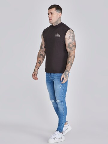 Maglietta di SikSilk in marrone