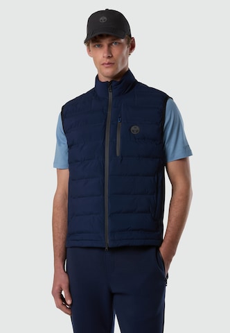 North Sails Vest 'Tiburon' in Blue: front