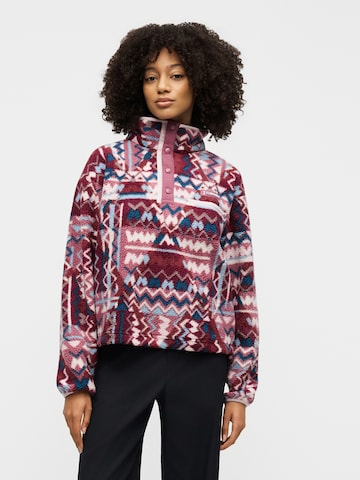 Pullover sportivo 'Helvetia II' di COLUMBIA in lilla: frontale