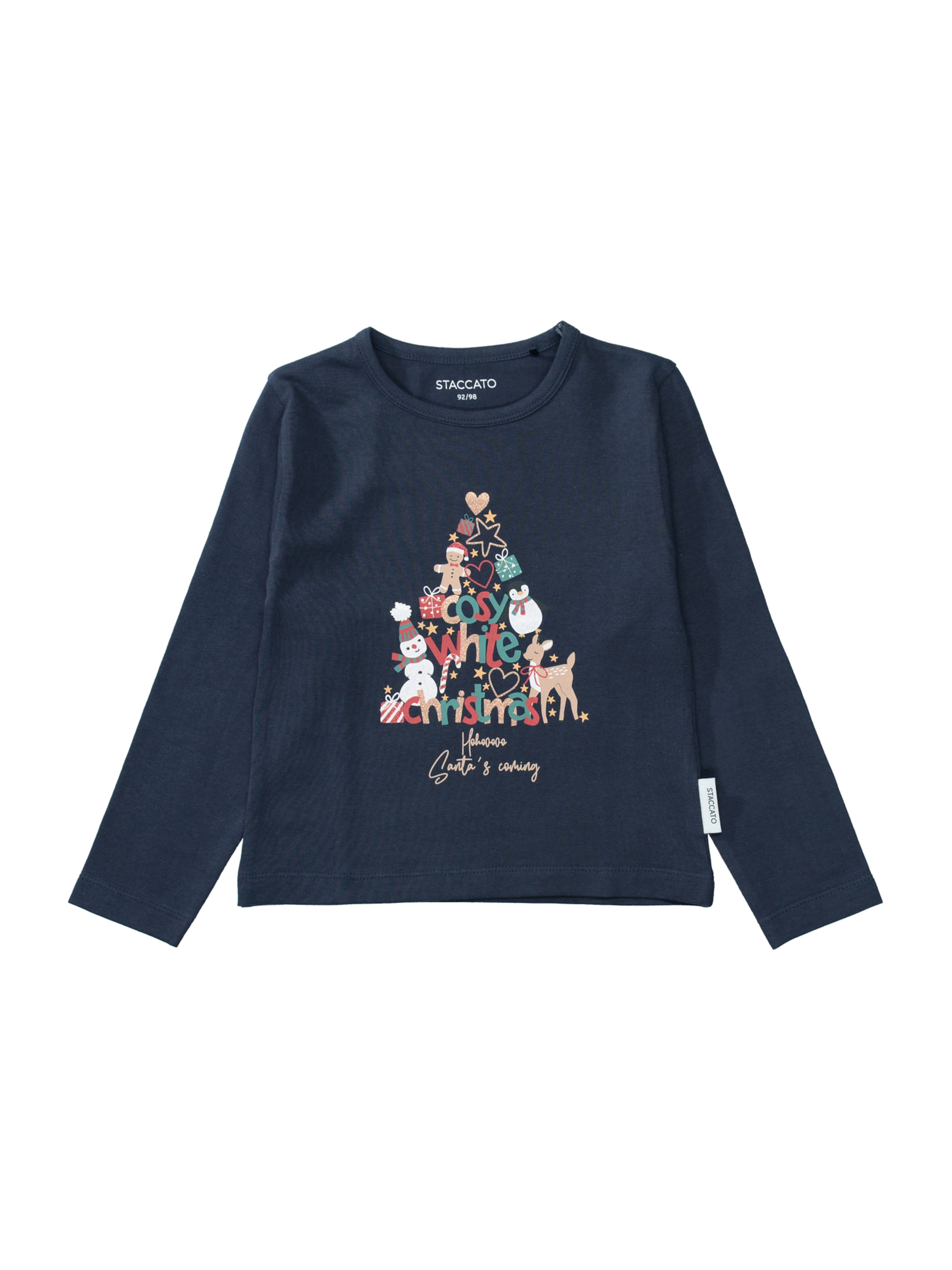 Tricou de la STACCATO pe albastru: față