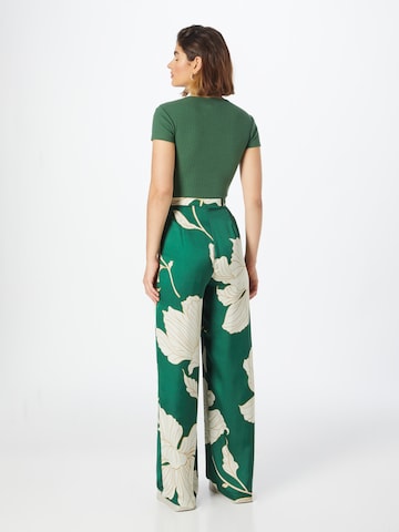 Wide Leg Pantalon SWING en vert