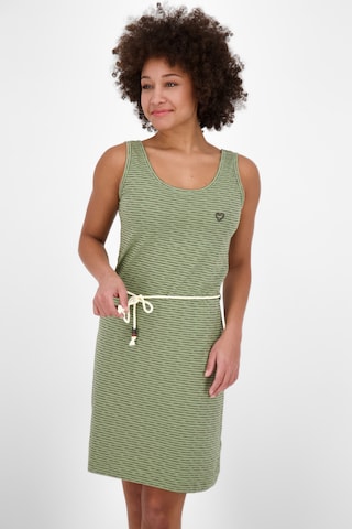 Alife and Kickin Dress 'Jennifer AK' in Green: front