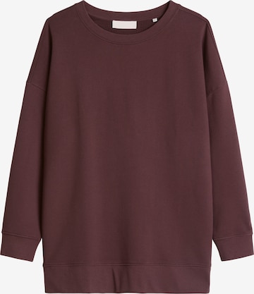 Sweat-shirt Marc O'Polo en rouge : devant