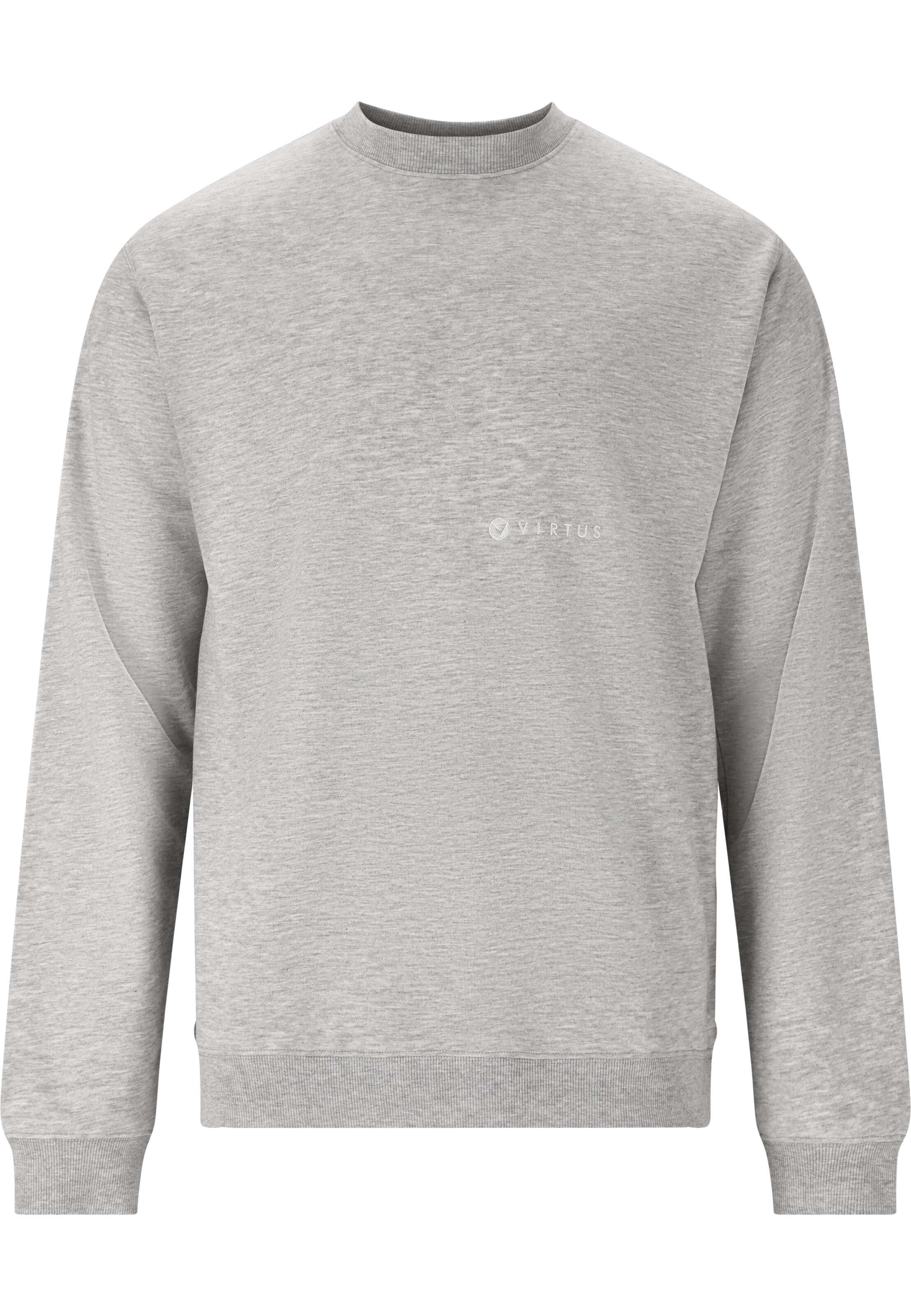 Virtus Sports sweatshirt 'Kayden' in Grey: front
