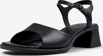 CAMPER Remmisandaalit 'Kora' värissä musta: etupuoli