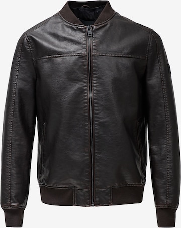 Salsa Jeans Tussenjas in Bruin: voorkant