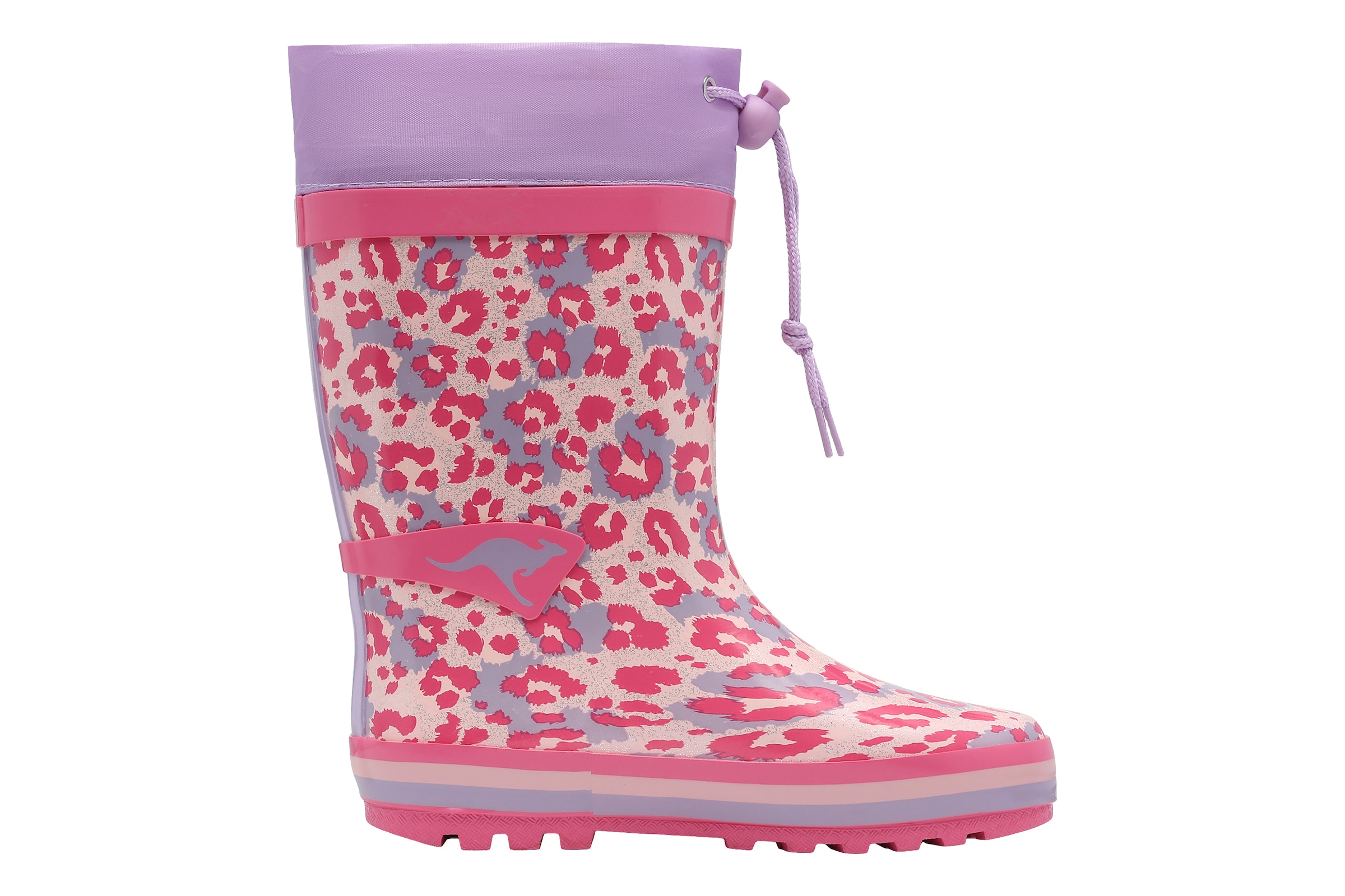 KangaROOS Rubber Boots in Pink