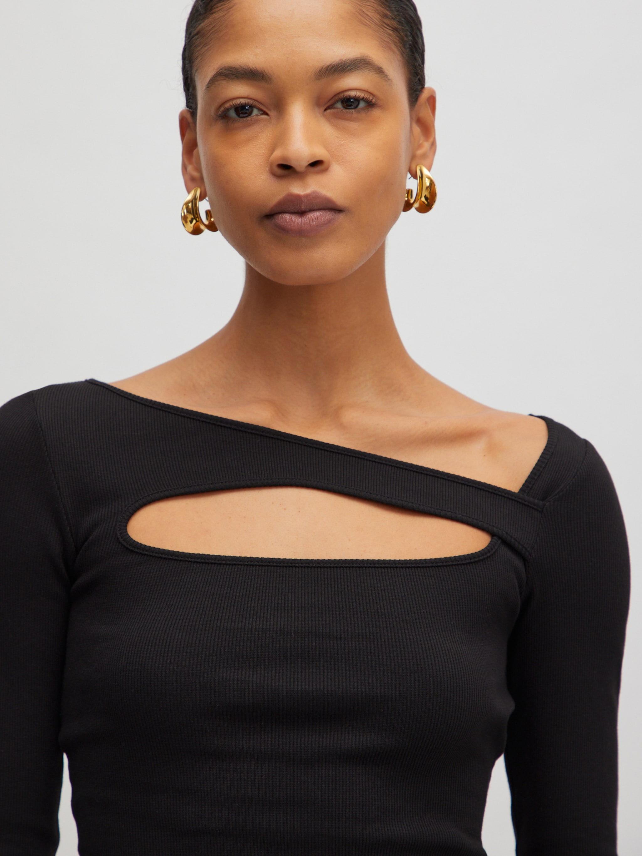 EDITED Producten Shirt 'Idalina' Zwart