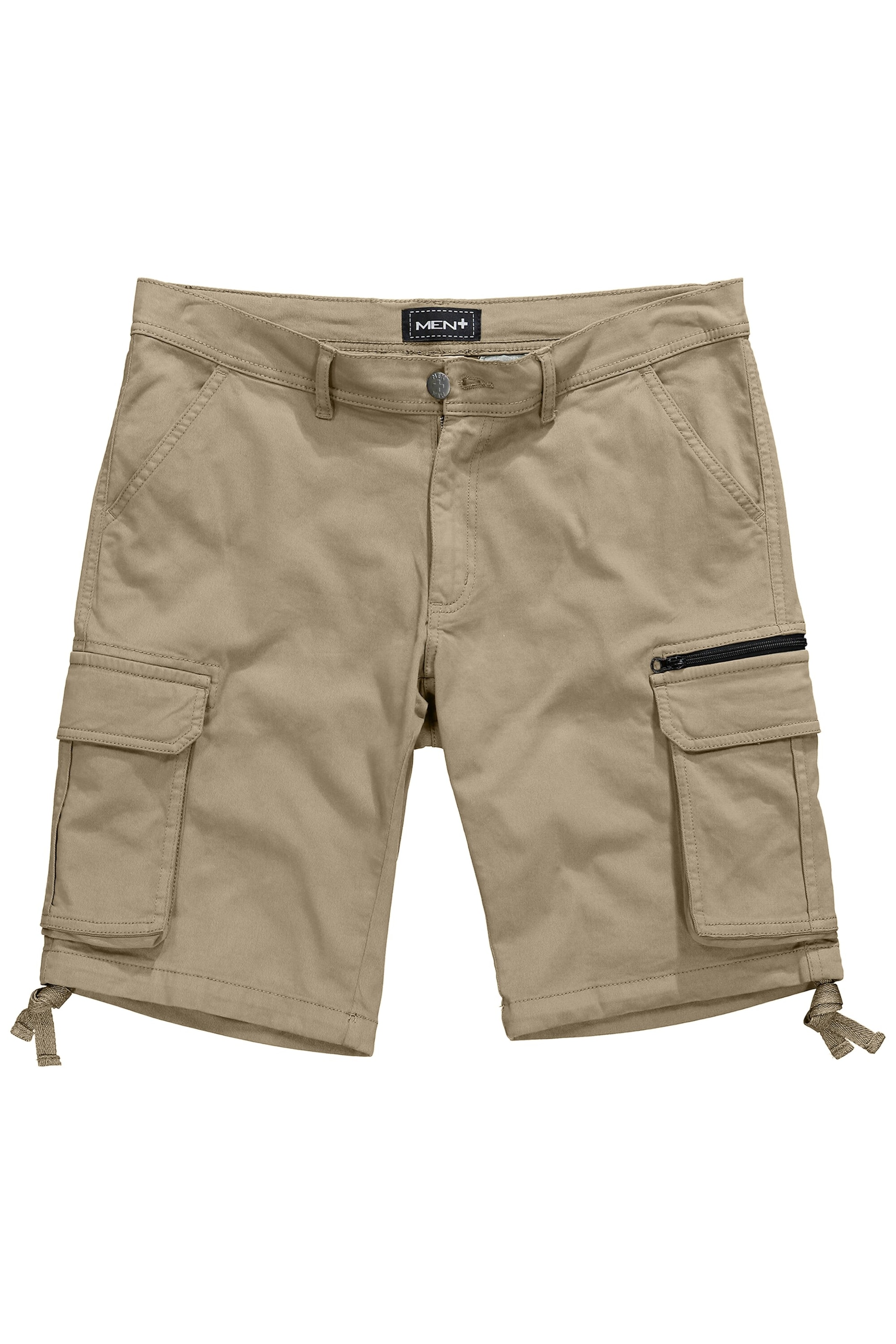 Men Plus Regular Hose in Beige: Vorderseite