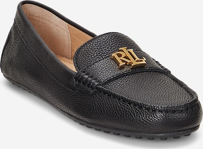 Lauren Ralph Lauren Mokasinke 'BARNSBURY-FL-CS' u zlatna / crna, Pregled proizvoda