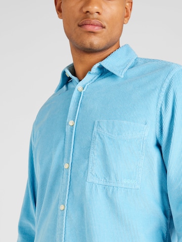 BOSS Regularny krój Koszula 'Relegant 6' w kolorze niebieski