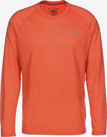 UNDER ARMOUR - Camiseta funcional 'Streaker' en rojo: frente