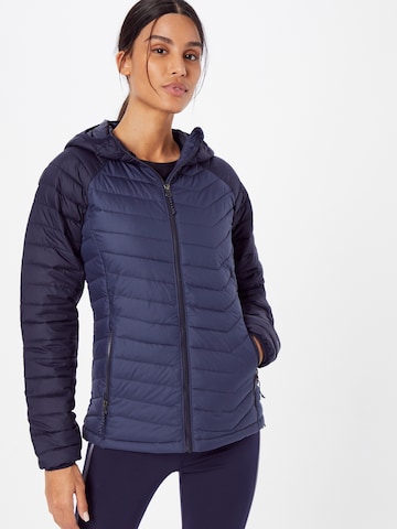 COLUMBIA Outdoor Jacket 'EU Powder' in Blue: front