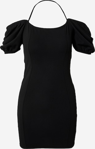 Robe Public Desire en noir : devant