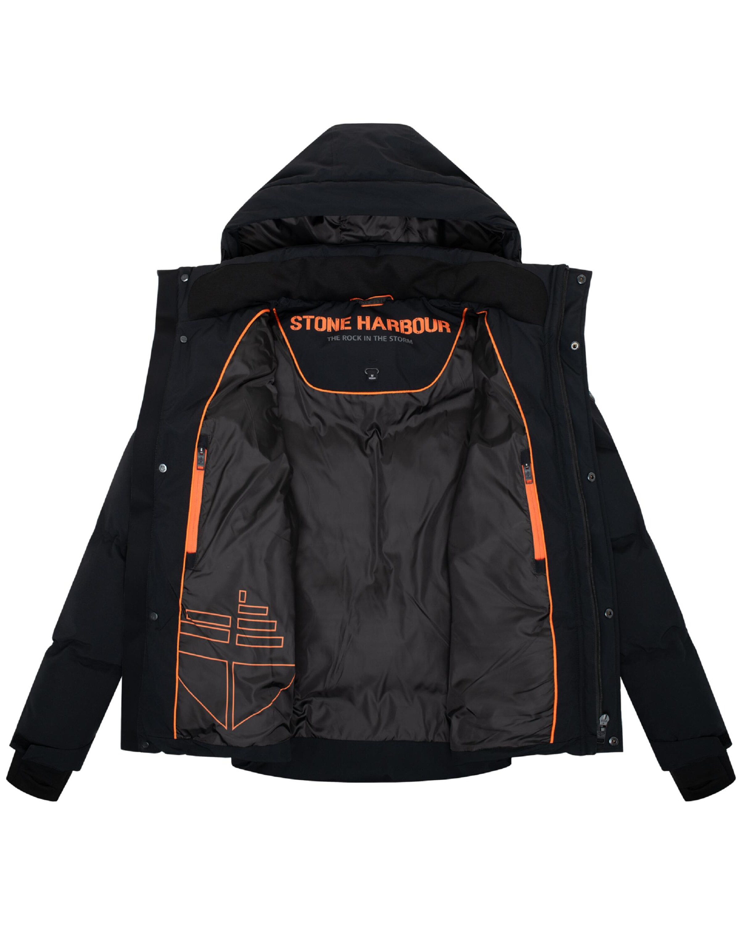 STONE HARBOUR Зимняя куртка в Черный