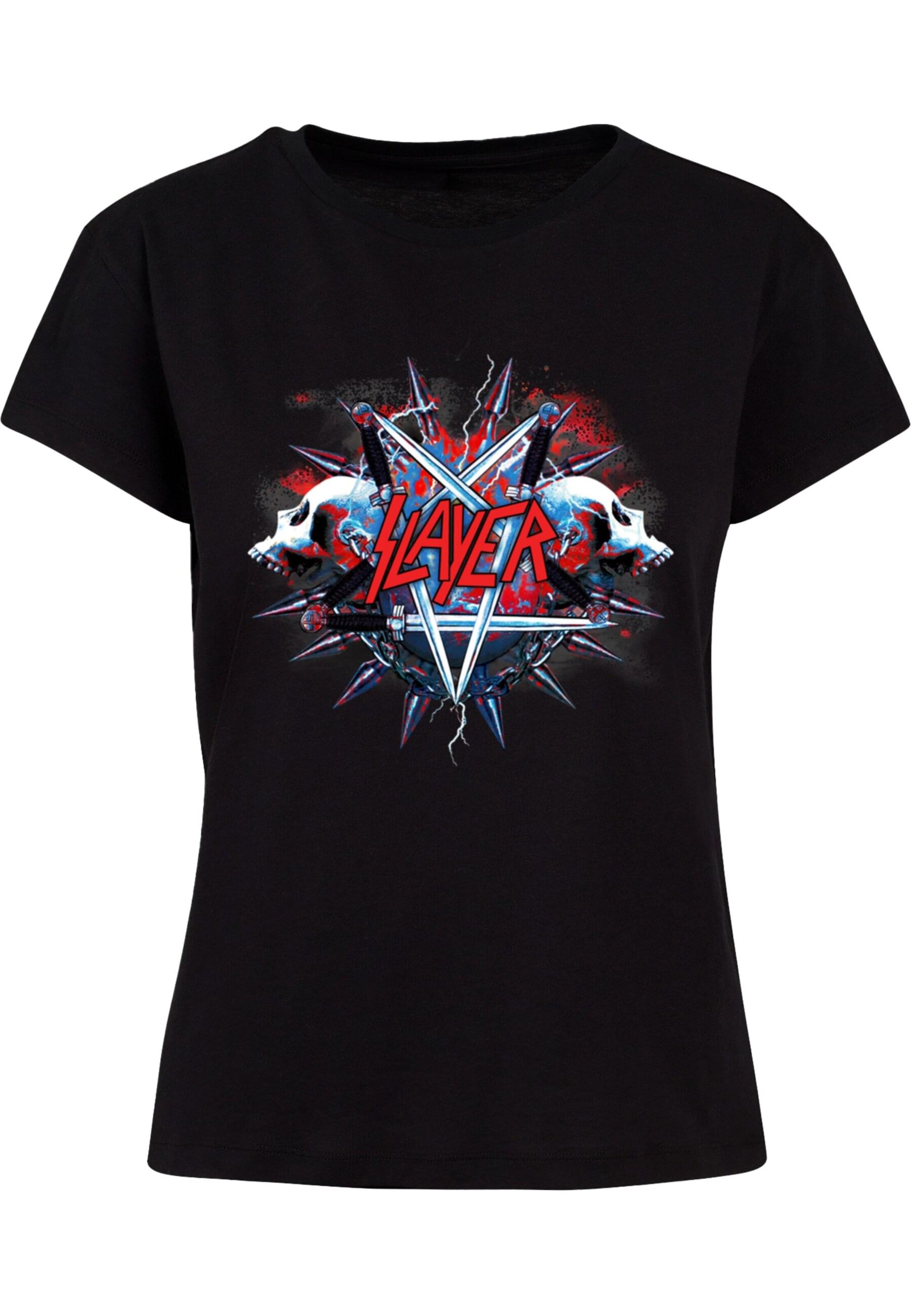 T-shirt 'SLA - Swords' Merchcode en noir : devant