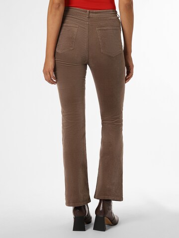 Marie Lund Boot cut Pants ' ' in Brown