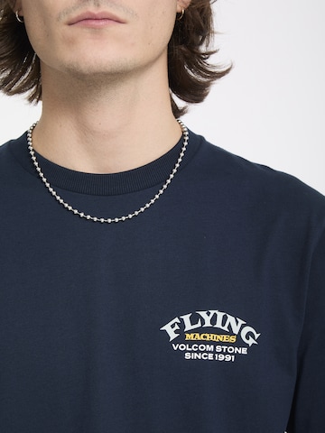 Volcom T-Shirt 'FLYING MACHINE ' in Blau