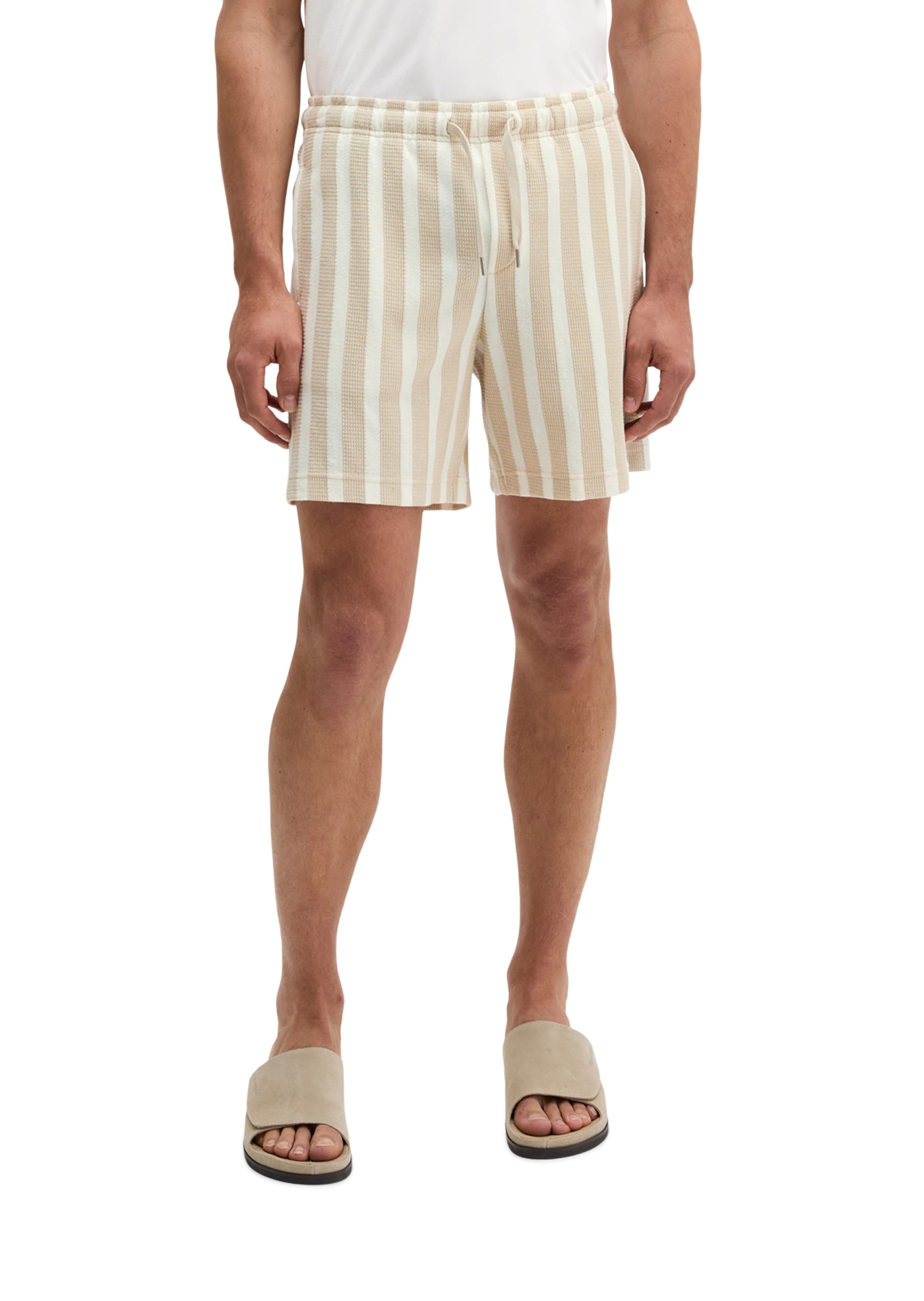 Marc O'Polo Regular Hose in Beige: Vorderseite