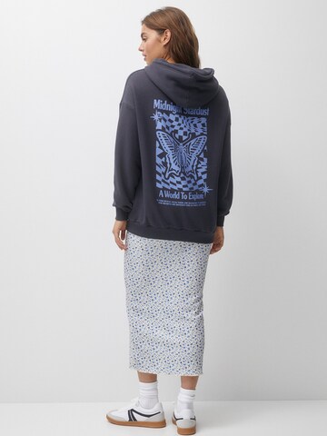 Pull&Bear Sweatshirt in Blau
