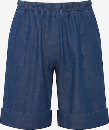 Ulla Popken Regular Pants in Blue: front