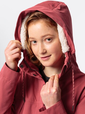 VAUDE Functionele jas 'Manukau II' in Rood