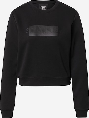 STEVE MADDEN Sweatshirt 'LUCCA' in Schwarz: predná strana