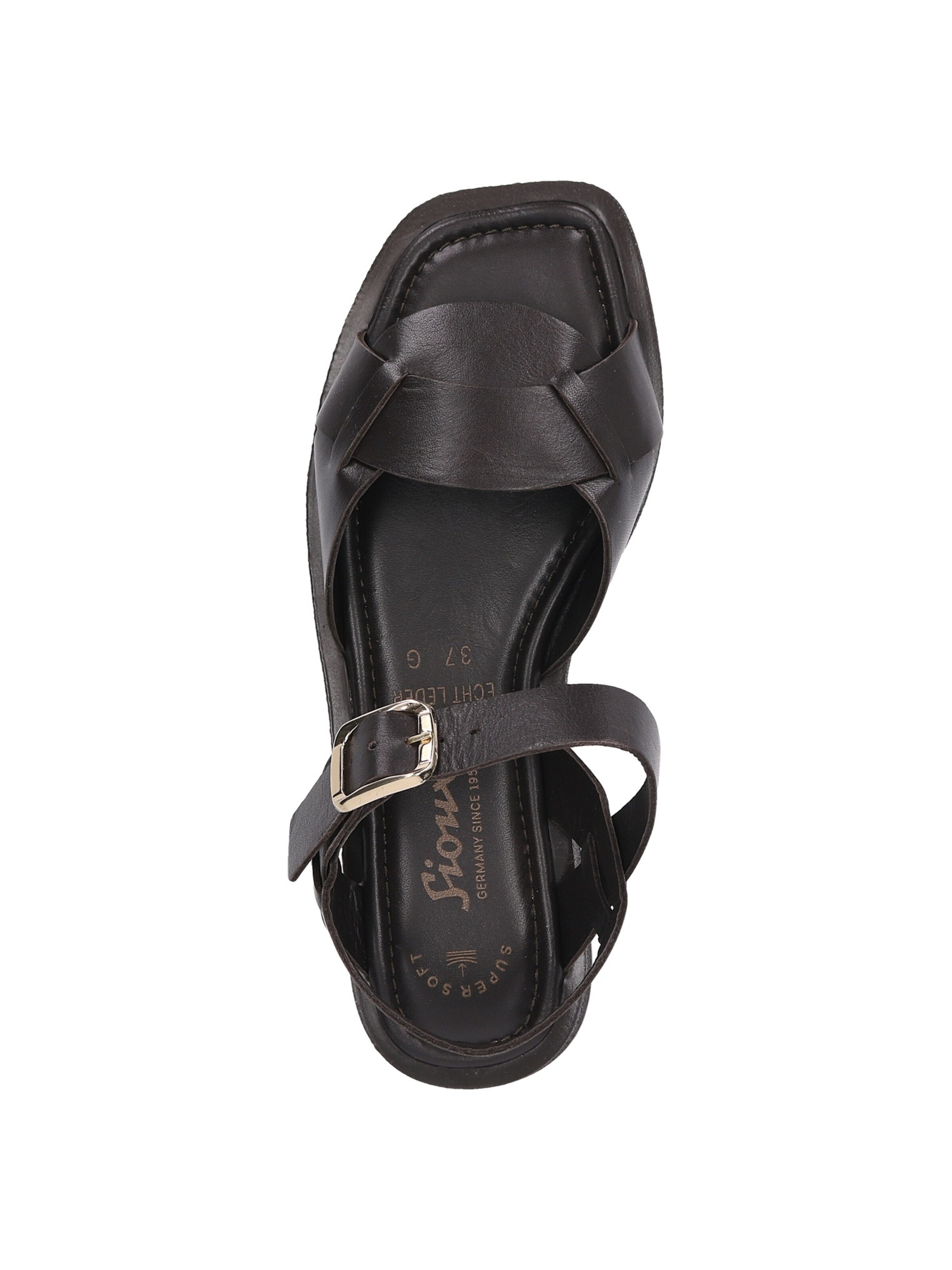 Sandales à lanières 'Molsirka-703' SIOUX en marron