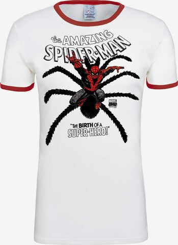 LOGOSHIRT Shirt 'Spider-Man' in Mixed colors: front